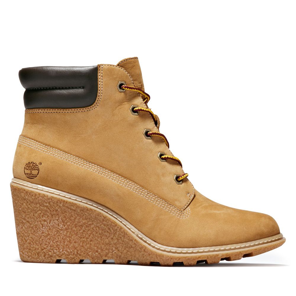 Bototos Timberland Mujer 6-Inch Amston Marrones - Chile LGJ-608591